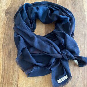 Burberry bleu monogram scarf